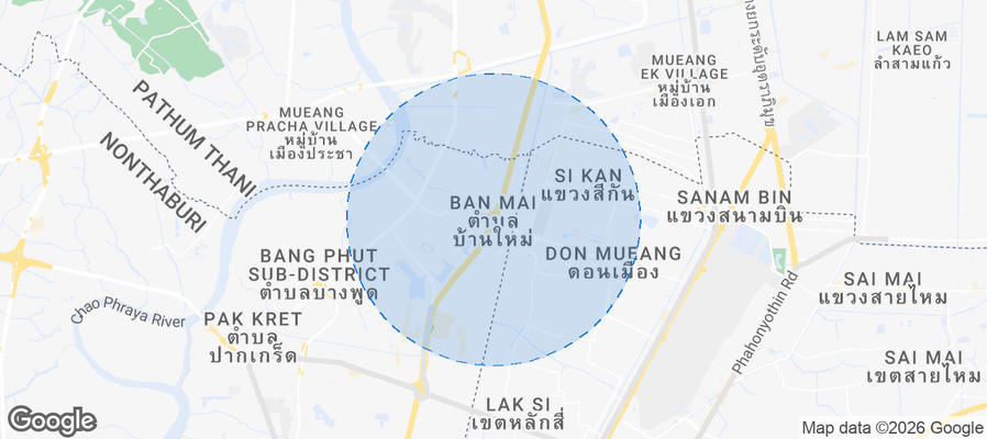 Ban Mai Airbnb map